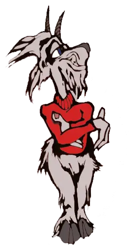 Argy the Goat Mascot of Argan Sports Marrakech